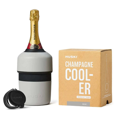 Huski Champagne Cooler - Assorted Colours – Stone grey