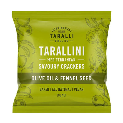 ‘Tarallini’ Olive & Oil & Fennel Seed (30g)