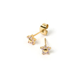 ‘Arms Of Eve’ Gardenia Studs - Rose