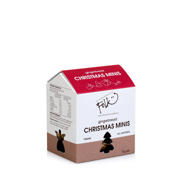 ‘Folk’ Gingerbread Christmas Minis