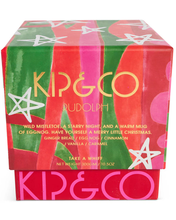 ‘Kip and Co’ Rudolph candle