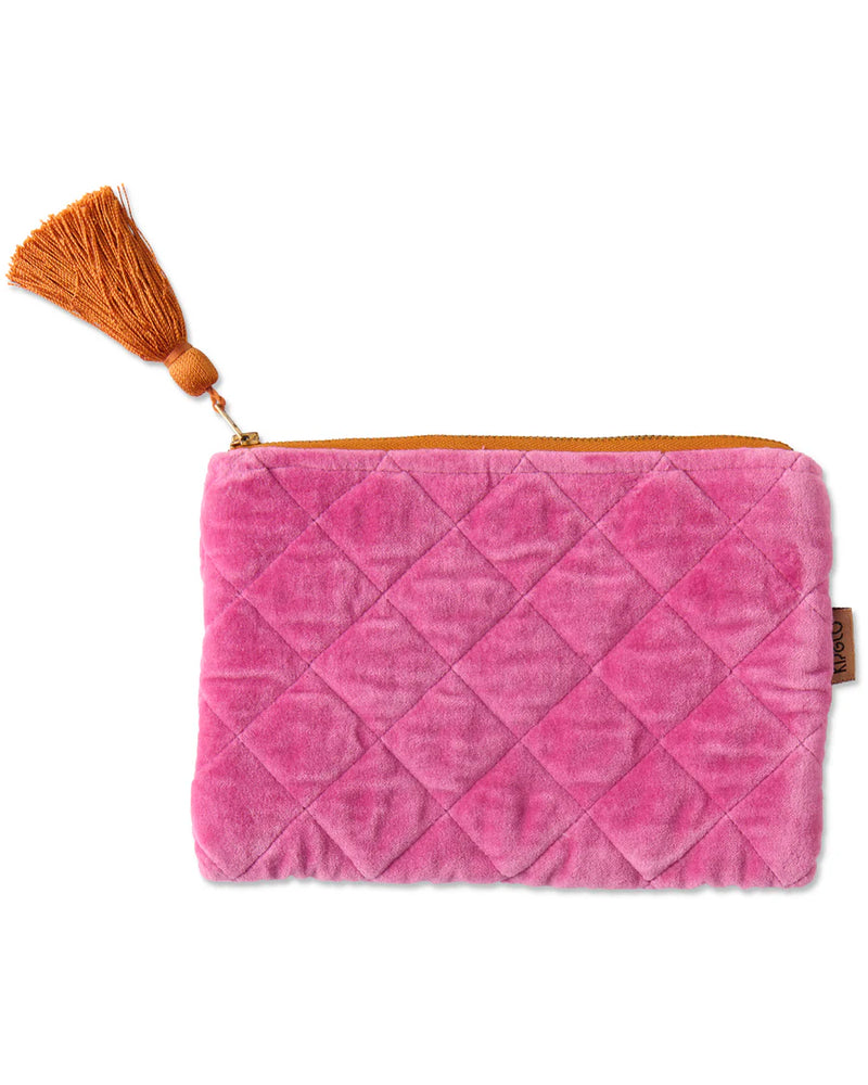 ‘Kip and Co’ Velvet Cosmetic Purse