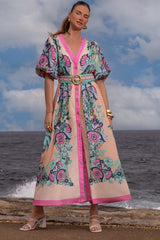 Dali Event Maxi Dress - Cali Pink