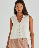 Sabine Denim Vest
