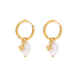 ‘Greenwood Designs’ Livy Freshwater Pearl Earrings