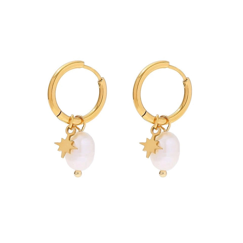 ‘Greenwood Designs’ Livy Freshwater Pearl Earrings