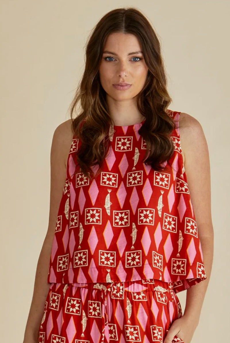 Copacabana Shell Top