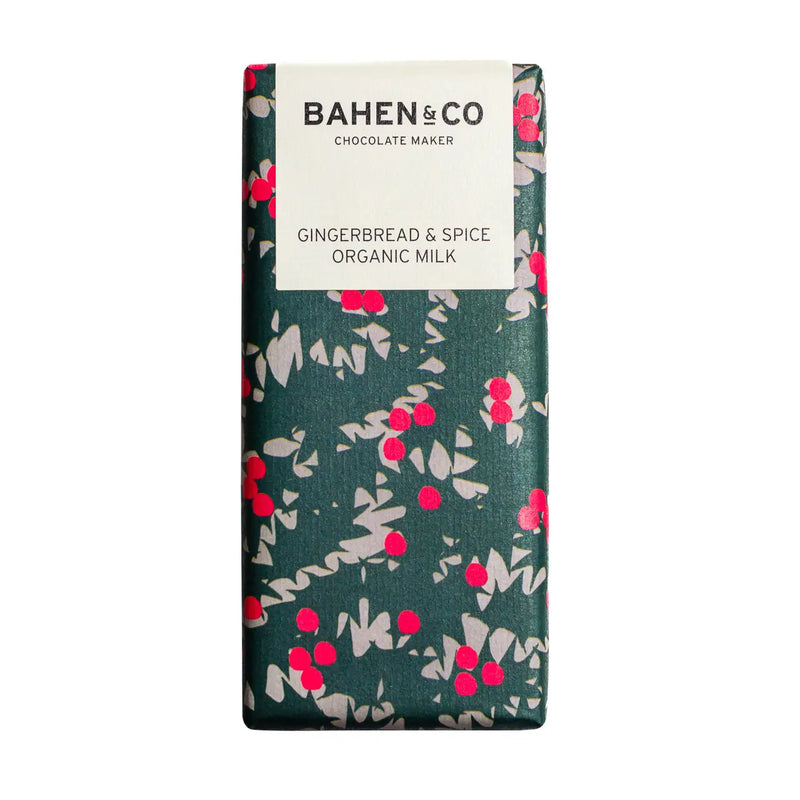 ‘Bahen & Co’ Gingerbread & Spice Organic Milk Chocolate