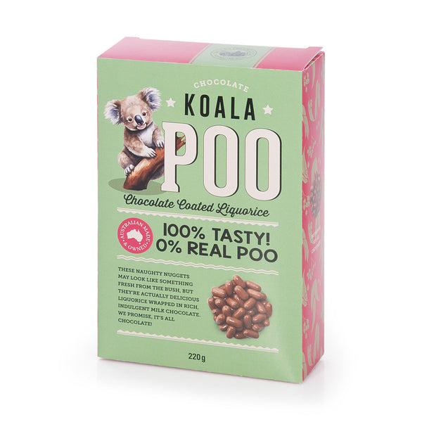 ‘VPC’ Koala Poo Chocolate Covered Liquorice