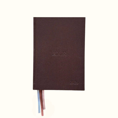 ‘Jour Studio‘s’ Linen Planners – Chocolate