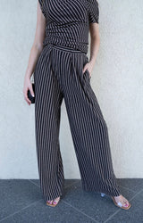 Everlyn Metallic Jersey Pant