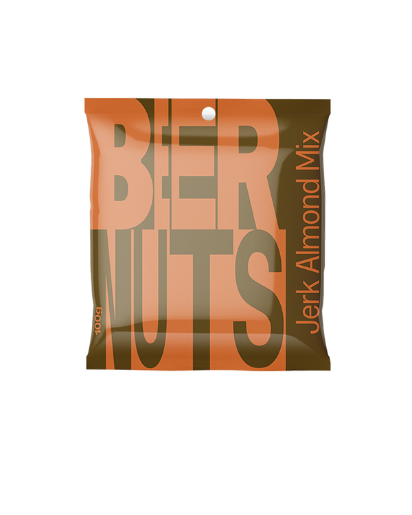 Really Good Beer Nuts Bag Jerk Almond