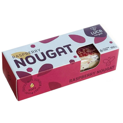 ‘Luca Nougat’ - Assorted Yummy Flavours – Raspberry