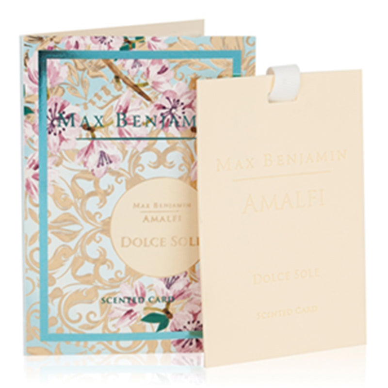 ‘Max Benjamin’ Scented Card - Amalfi Dolce Sole