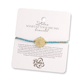 Lotus 'Manifest Your Dreams' Bracelet