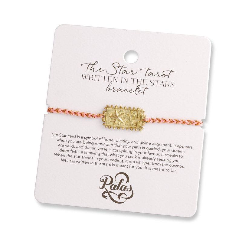 The Star tarot ‘written in the stars... meant for me, meant to be‘ bracelet