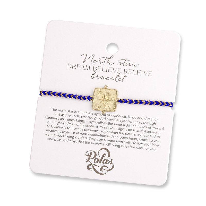North star ‘dream believe receive’ bracelet
