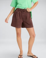 Quinn Cotton Short - Chocolate