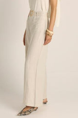 Remi Raffia Pant-Bottoms-Fate and Becker-House of Holabox