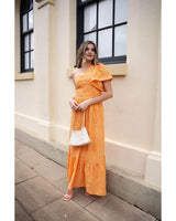 Riva One Shoulder Maxi Dress