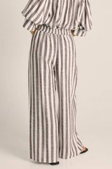 Saskia Pant - Brown Stripe