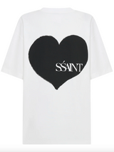 'SŚaint' Heart Tee - Black