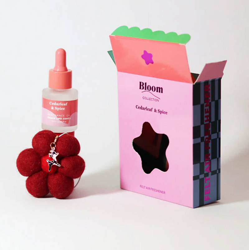 'Bloom by Grace and James' Christmas Collection Air Freshener