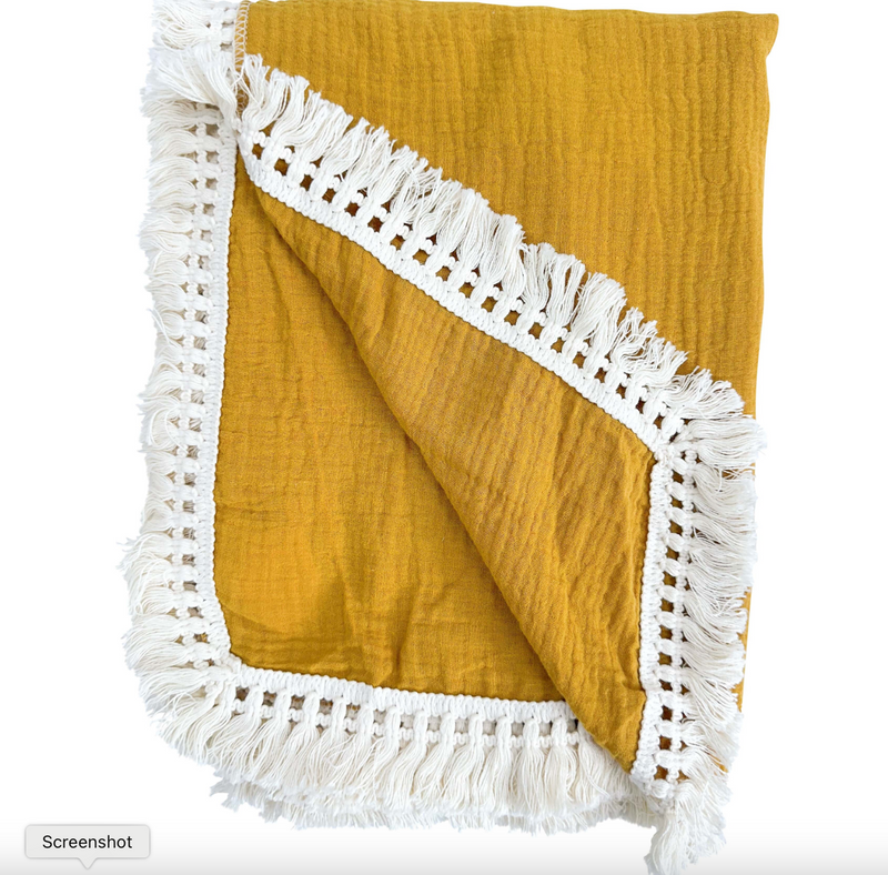 Cotton Baby Throw/Blanket