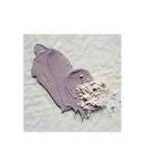 House of Holabox Stray Willow purple berry antioxidant facial mask powder and creamy clay texture on white fabric