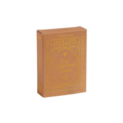 Loco Love Chocolate | Twin Packs – Zingy Gingerbread Caramel