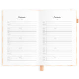 'Fox and Fallow' 2025 Horizontal Planner - Salmon Check