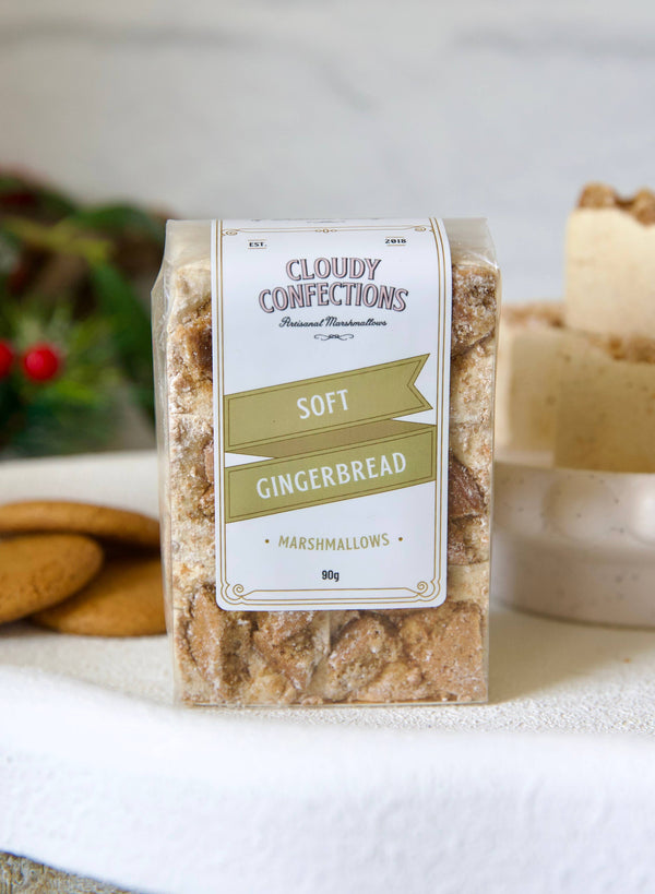 'Cloudy Confections' Gingerbread Marshmallows