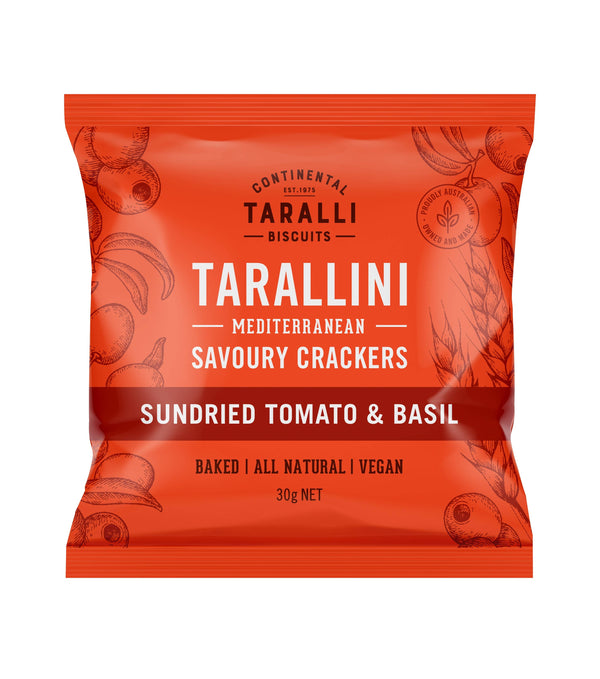 'Tarallini' Sundried Tomato & Basil (30g)