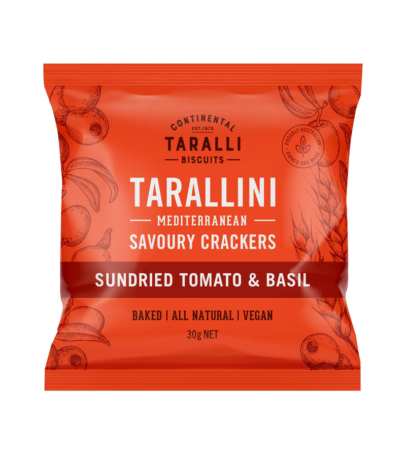 'Tarallini' Sundried Tomato & Basil (30g)