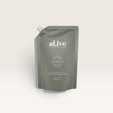 ‘Al.Ive Body’ 1Ltr Lotion Refills-Green Pepper & Lotus-House of Holabox