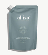 ‘Al.Ive Body’ 1Ltr Lotion Refills-Kaffir Lime & Green Tea-House of Holabox