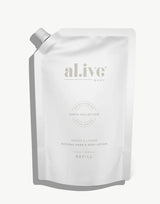 ‘Al.Ive Body’ 1Ltr Lotion Refills-Mango & Lychee-House of Holabox