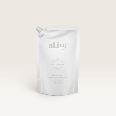 al.ive body Hand & Body Lotion Refills – Mango & Lychee