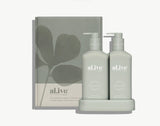 ‘Al.Ive Body’ Compact Bathroom Duo wash + lotion - Ivory Bloom-House of Holabox