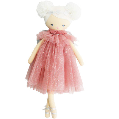 ‘Alimrose’ Ava Angel Doll - Blush Silver