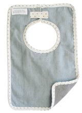 'Alimrose' Bobby Bib Grey Linen-House of Holabox