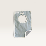 'Alimrose' Bobby Bib Grey Linen-House of Holabox