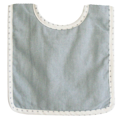 'Alimrose' Bobby Bib Grey Linen