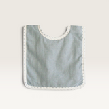 'Alimrose' Bobby Bib Grey Linen-House of Holabox