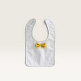 'Alimrose' Bow Tie Bib Navy Pinspot-House of Holabox
