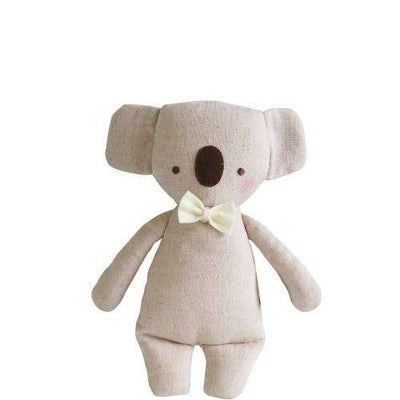 ‘Alimrose’ Linen Mini Rattle Koala