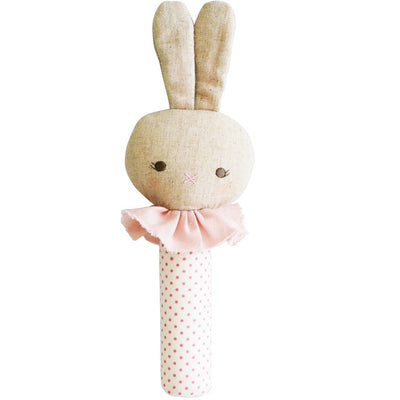 'Alimrose' Roberta Bunny Squeaker Spot Pink