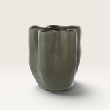 ‘Amalfi’ Fluid Vase - Large-House of Holabox