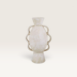 AMALFI TEXTURED SCALLOPED FOOTED VESSEL-House of Holabox
