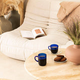 Amber Versailles Glass Coffee Mug-House of Holabox